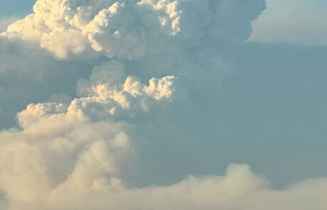 Pyro-Cumulus cloud - Park Fire Butte County CA - Wildfire Mitigation Advisors